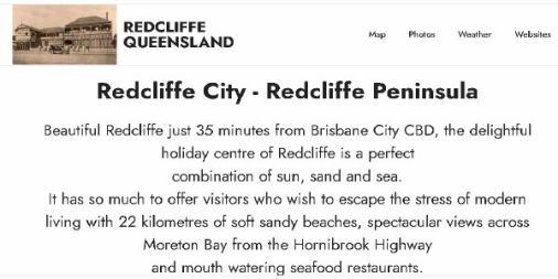 Redcliffe Local Weather
