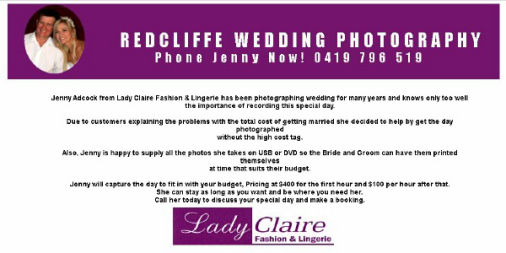 Redcliffe Wedding Photography