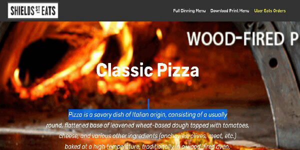 Wood Fired Pizza Redcliffe